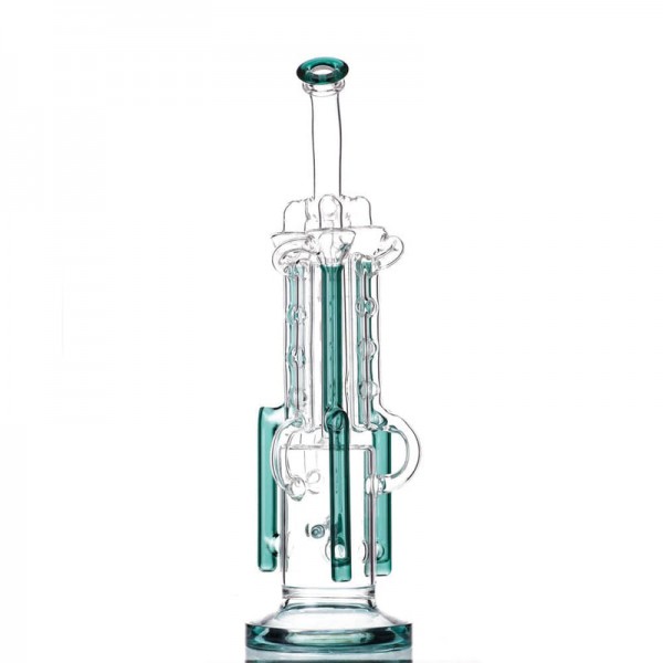 14" Mega Scientific Inline to Recycler Bong