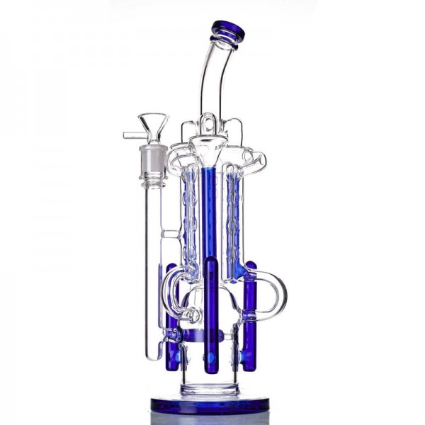 14" Mega Scientific Inline to Recycler Bong