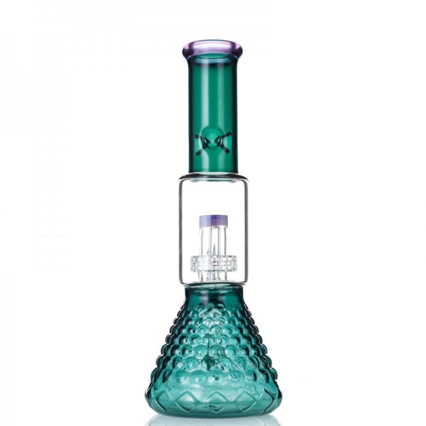 13" Beaker Bong w- Matrix Perc (Full Color)