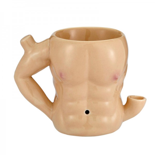 Novelty Wake n Bake Coffee Mug Pipe