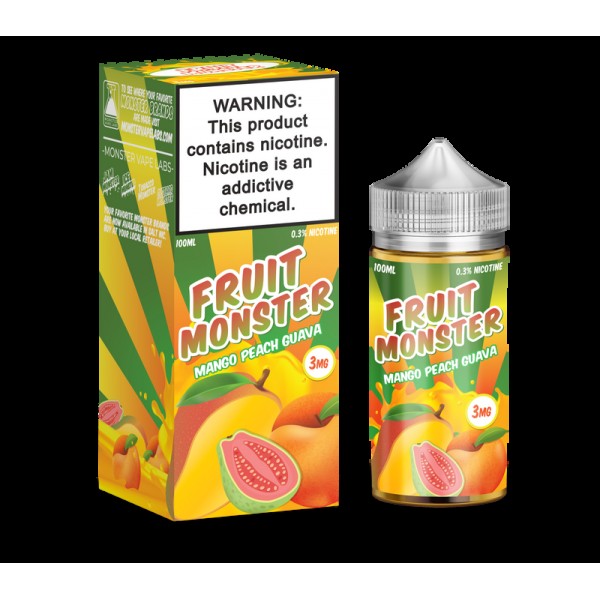 Fruit Monster Mango Peach Guava 100ml Vape Juice