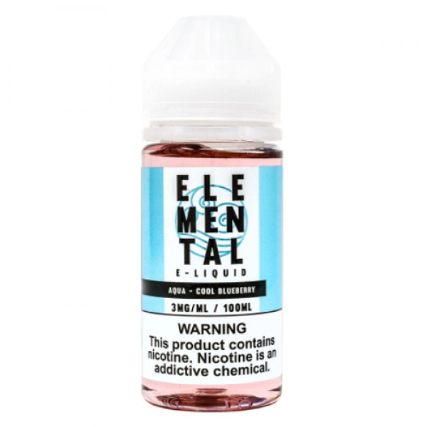 Elemental E-Liquid Aqua 100ml Vape Juice