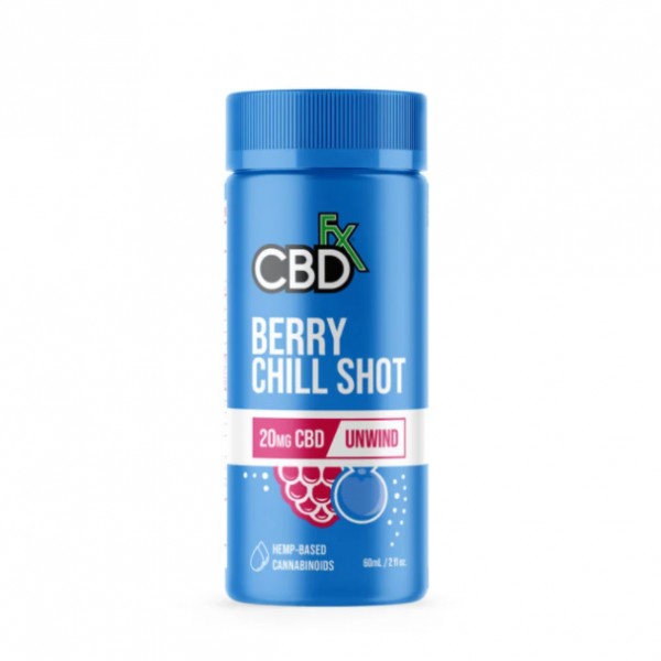 CBDfx 20mg CBD Focus Shots