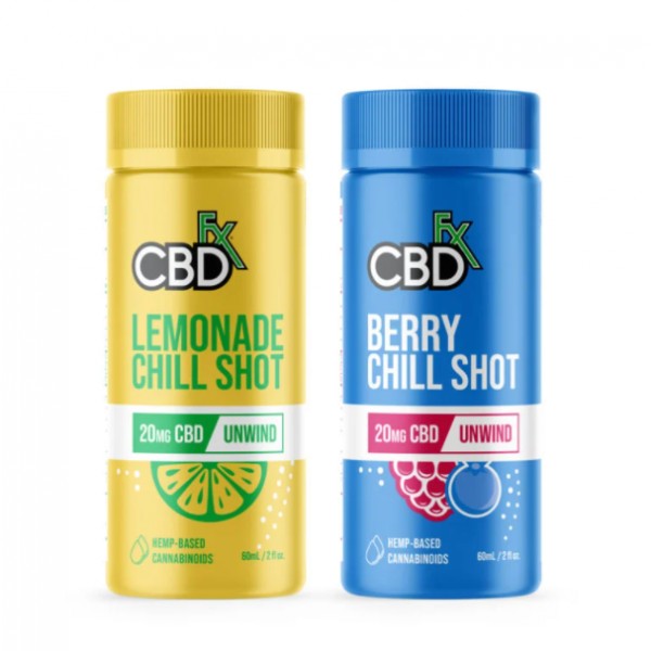 CBDfx 20mg CBD Focus Shots