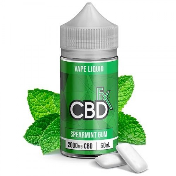 CBDfx Vape Series Spearmint Gum 60ml Vape Juice