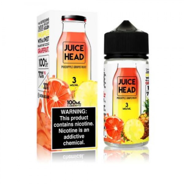 Juice Head Pineapple Grapefruit 100ml Vape Juice