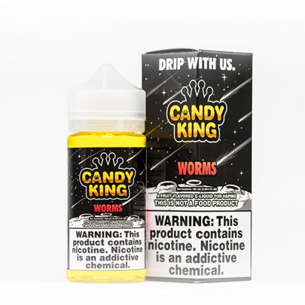 Candy King - Sour Worms (100ML)