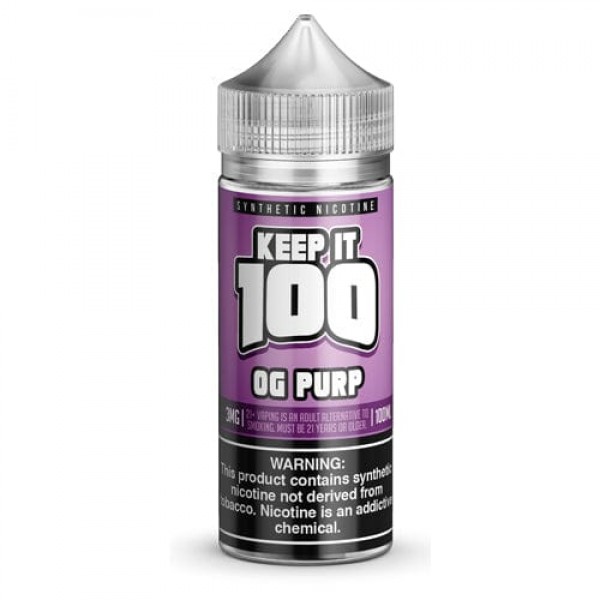 Keep It 100 OG Purp 100ml Vape Juice