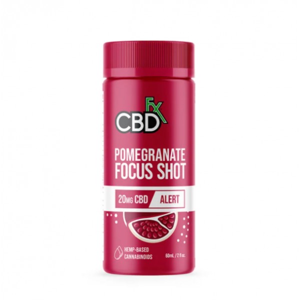 CBDfx 20mg CBD Focus Shots