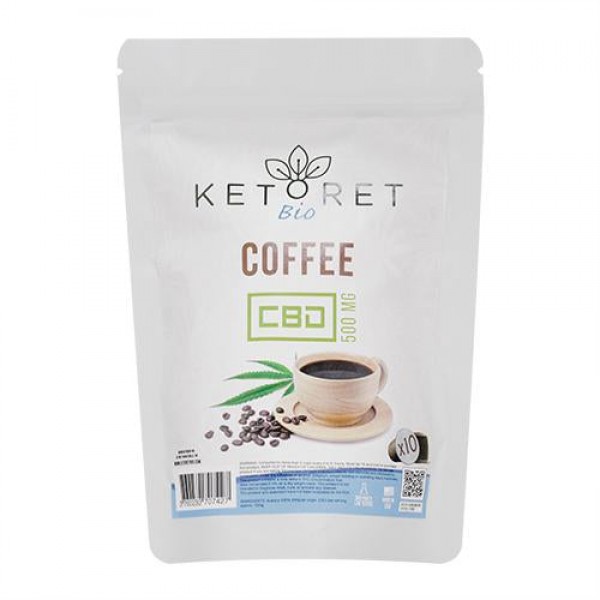 Ketoret Bio 500mg CBD Coffee Pods (10x Pack)