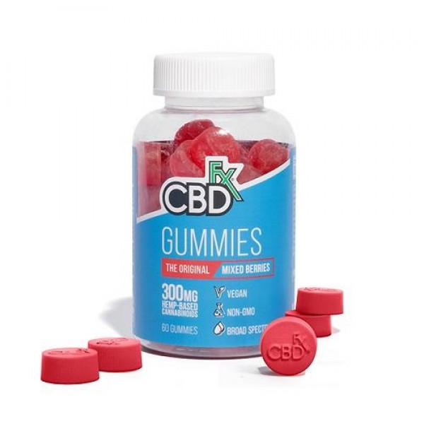 CBDfx Mixed Berry CBD Gummies
