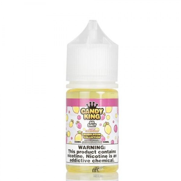 Candy King Bubblegum Salt Pink Lemonade 30ml Nic Salt Vape Juice