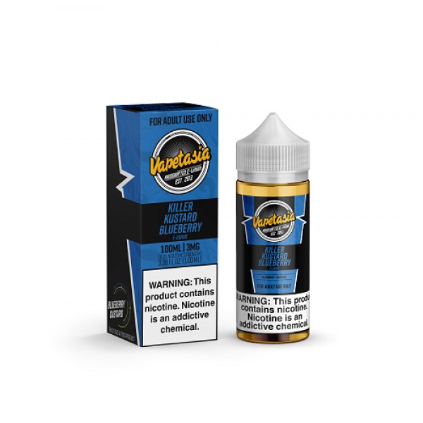 Vapetasia Killer Kustard Blueberry 100ml Vape Juice