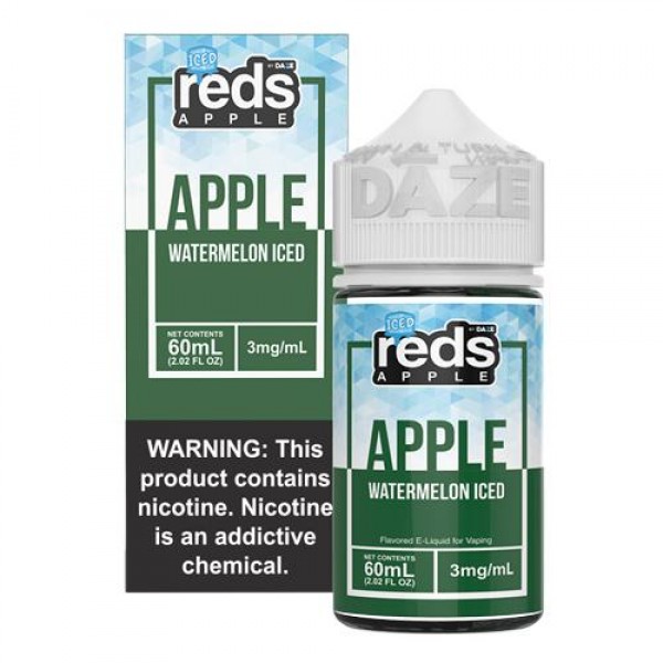 7 Daze Reds Apple EJuice - Watermelon ICED 60ml