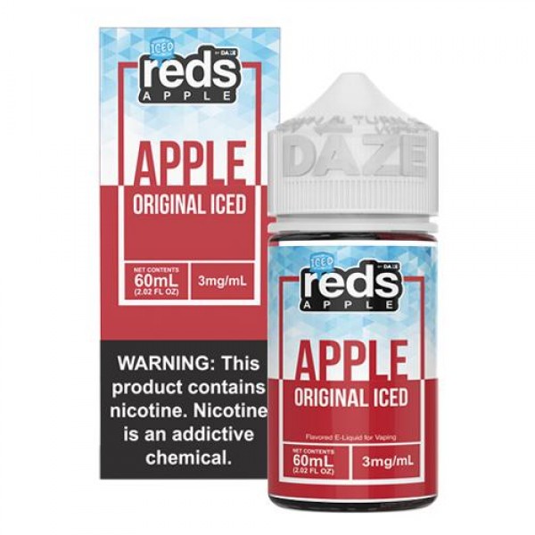 7 Daze Reds Apple EJuice - Apple & Apple ICED (60mL)