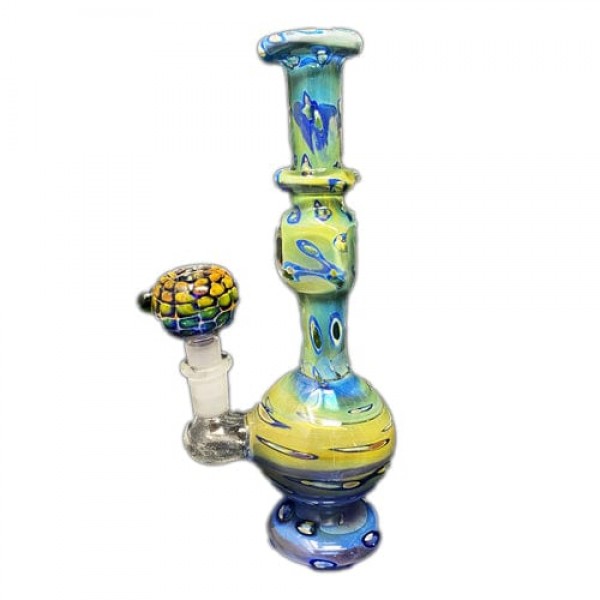 8.5" Heady Handmade Vase Glass Bong