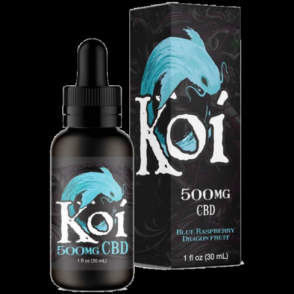 Blue Raspberry Dragon Fruit 30ml CBD Vape Juice - Koi