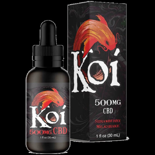 Strawberry Milkshake 30ml CBD Vape Juice - Koi