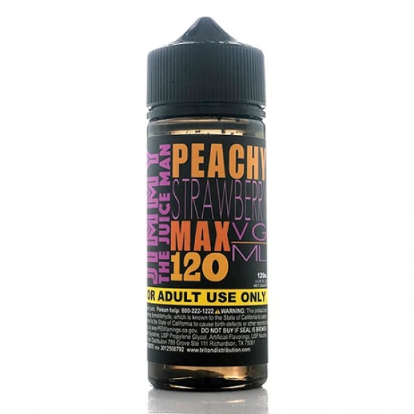 Jimmy the Juice Man Peachy Strawberry 120ml Vape Juice