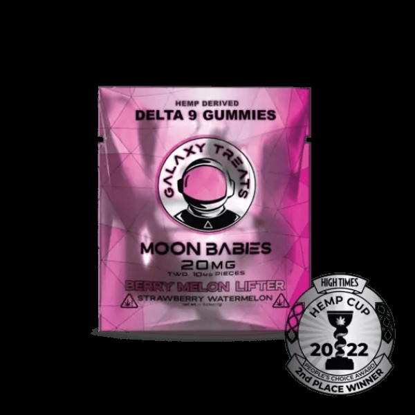 Galaxy Treats Moon Babies 20mg Delta 9 Gummies