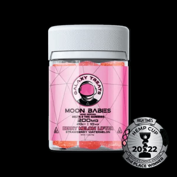 Galaxy Treats Moon Babies 20mg Delta 9 Gummies